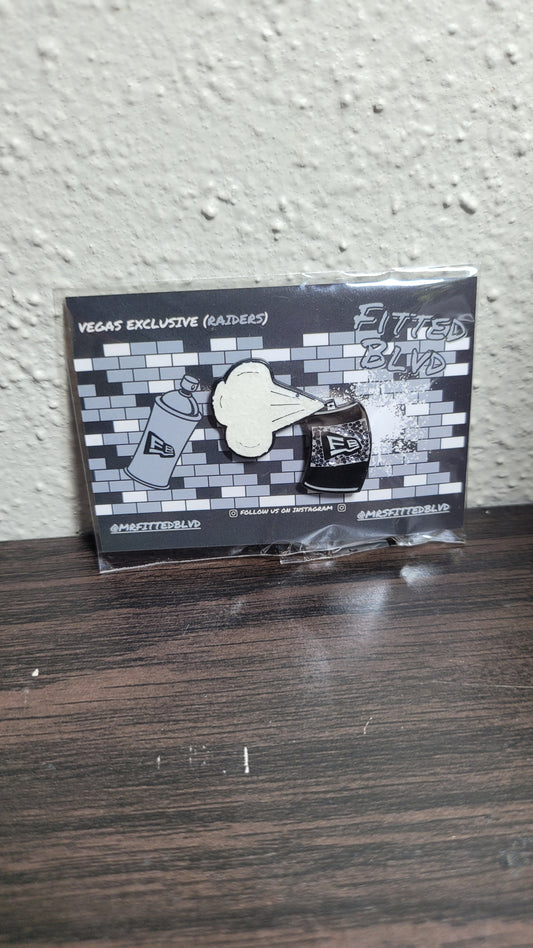 Limited Edition Spray Can Pin Las Vegas Raiders