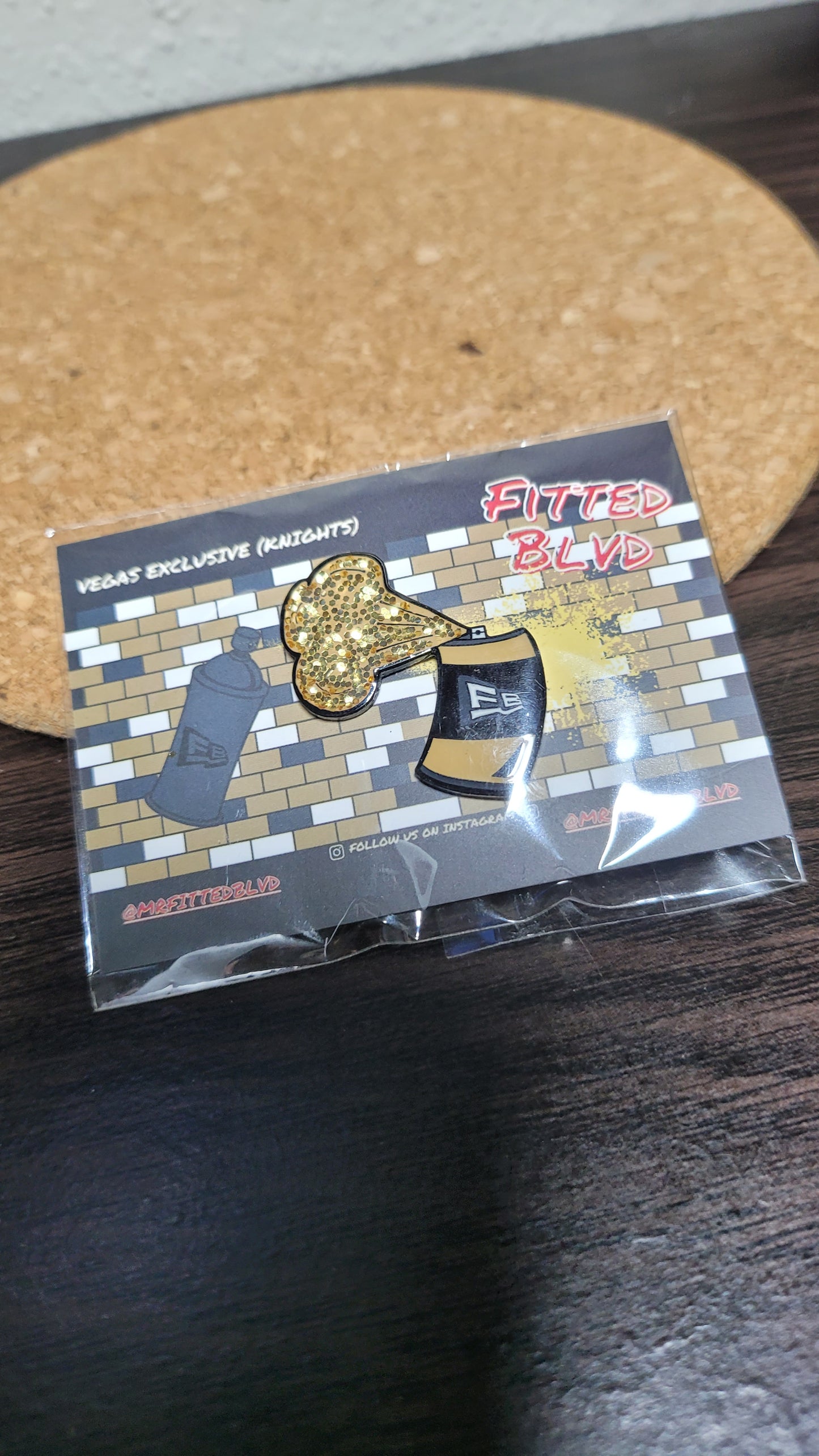 Limited Edition Spray Can Pin Las Vegas Golden Knights