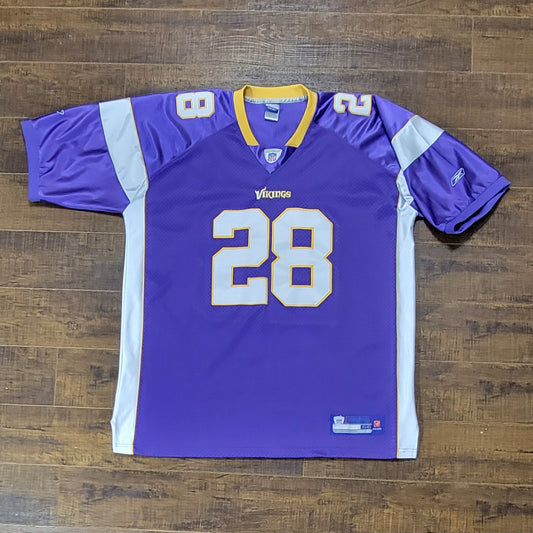 Minnesota Vikings Adrian Peterson #28 Authentic Stitched Reebok Jersey