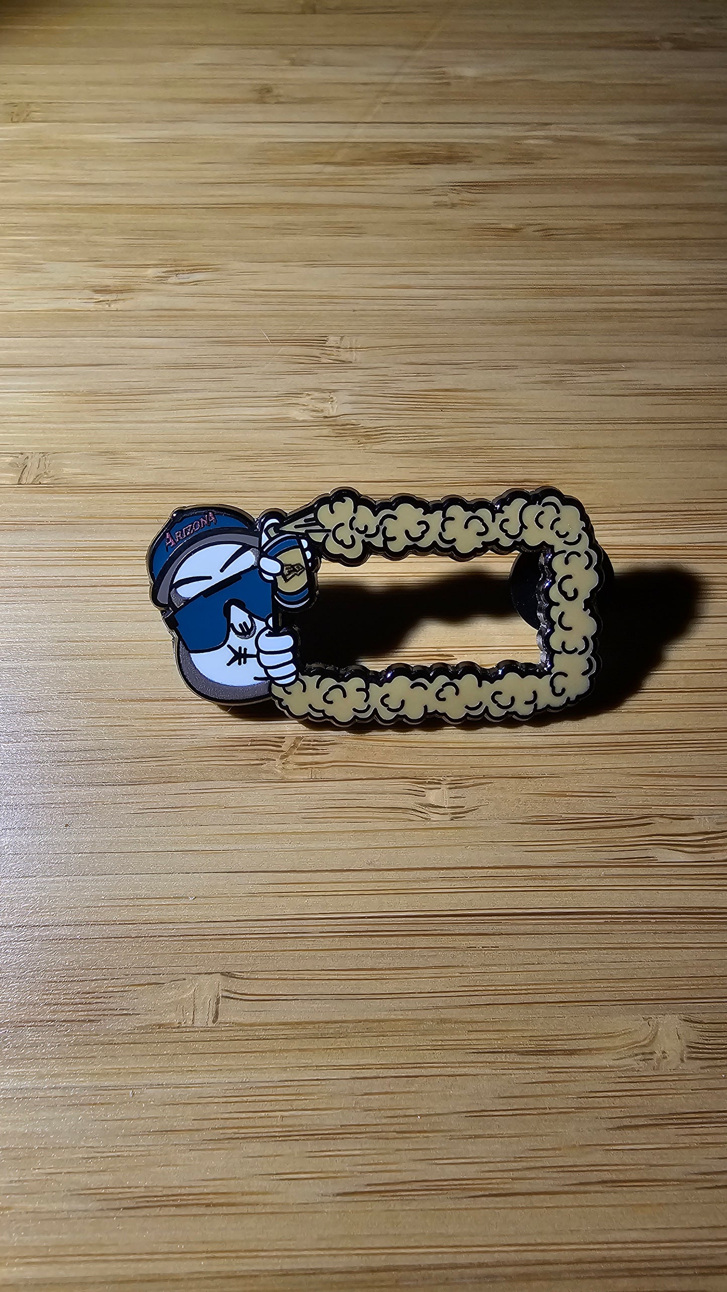 BBB & Fitted Blvd Spray Can Battermen frame Pin