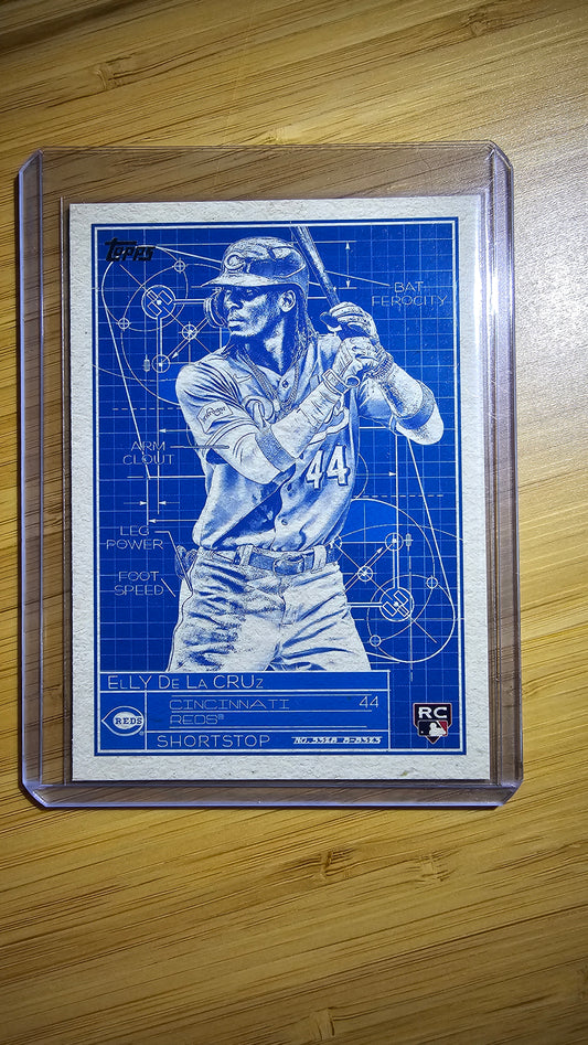 Topps 2024 Series 1 Baseball Elly De La Cruz - Blueprint RC- Cincinnati Reds
