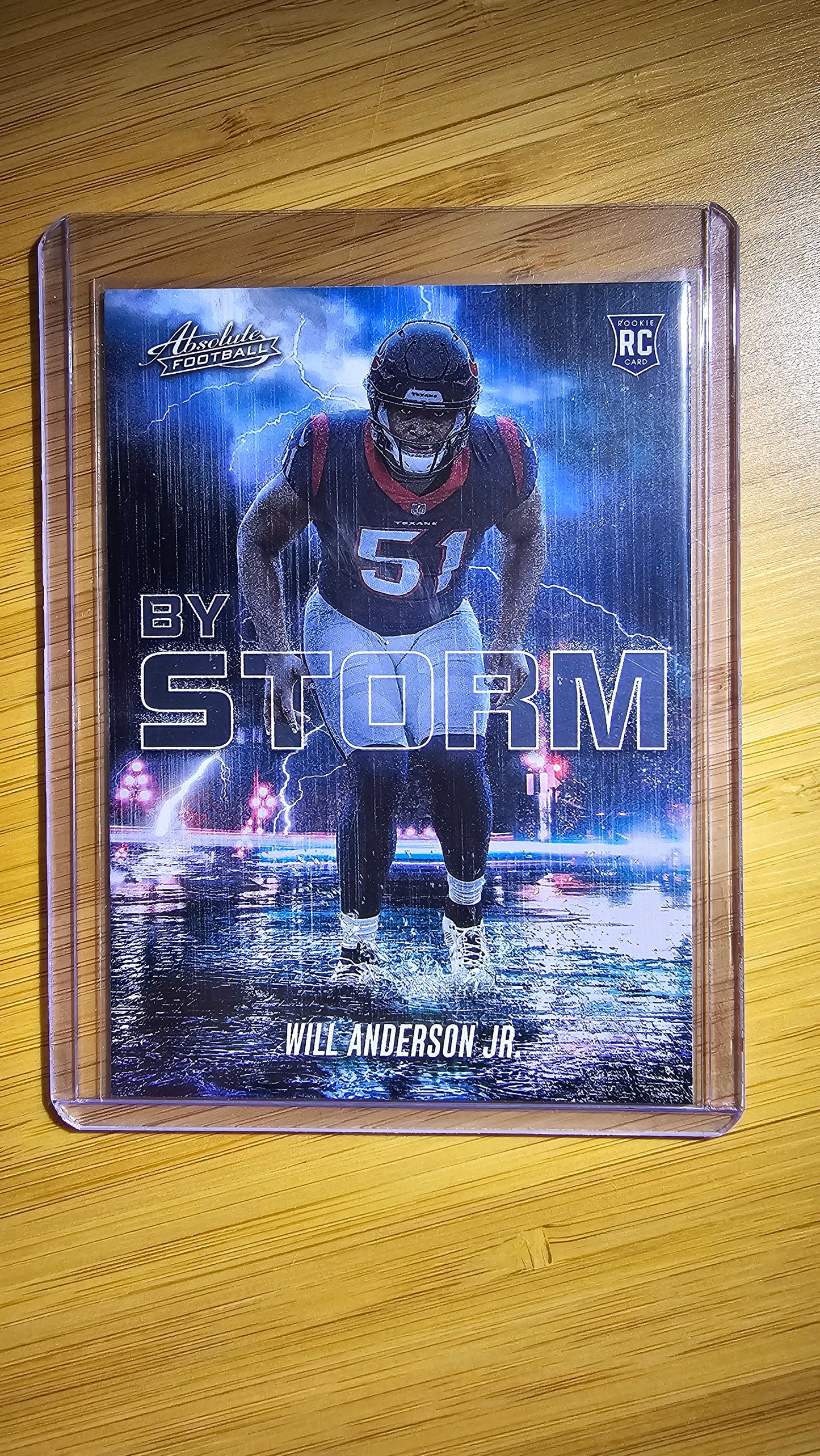 2023 Panini Absolute football Will Anderson Jr - By Storm RC - Houston Texans