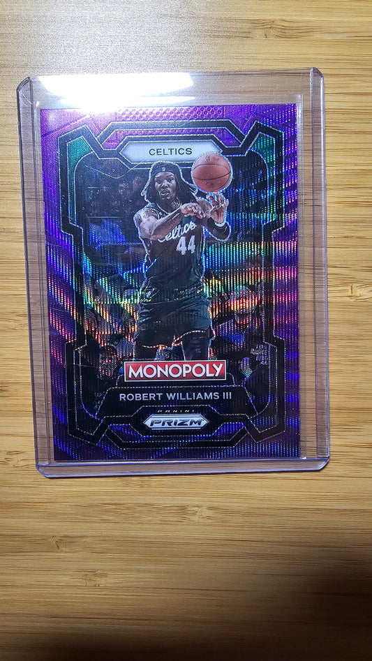 2023 Panini Prizm Monopoly Basketball Robert Williams III - Purple Prizm - ( Celtics )