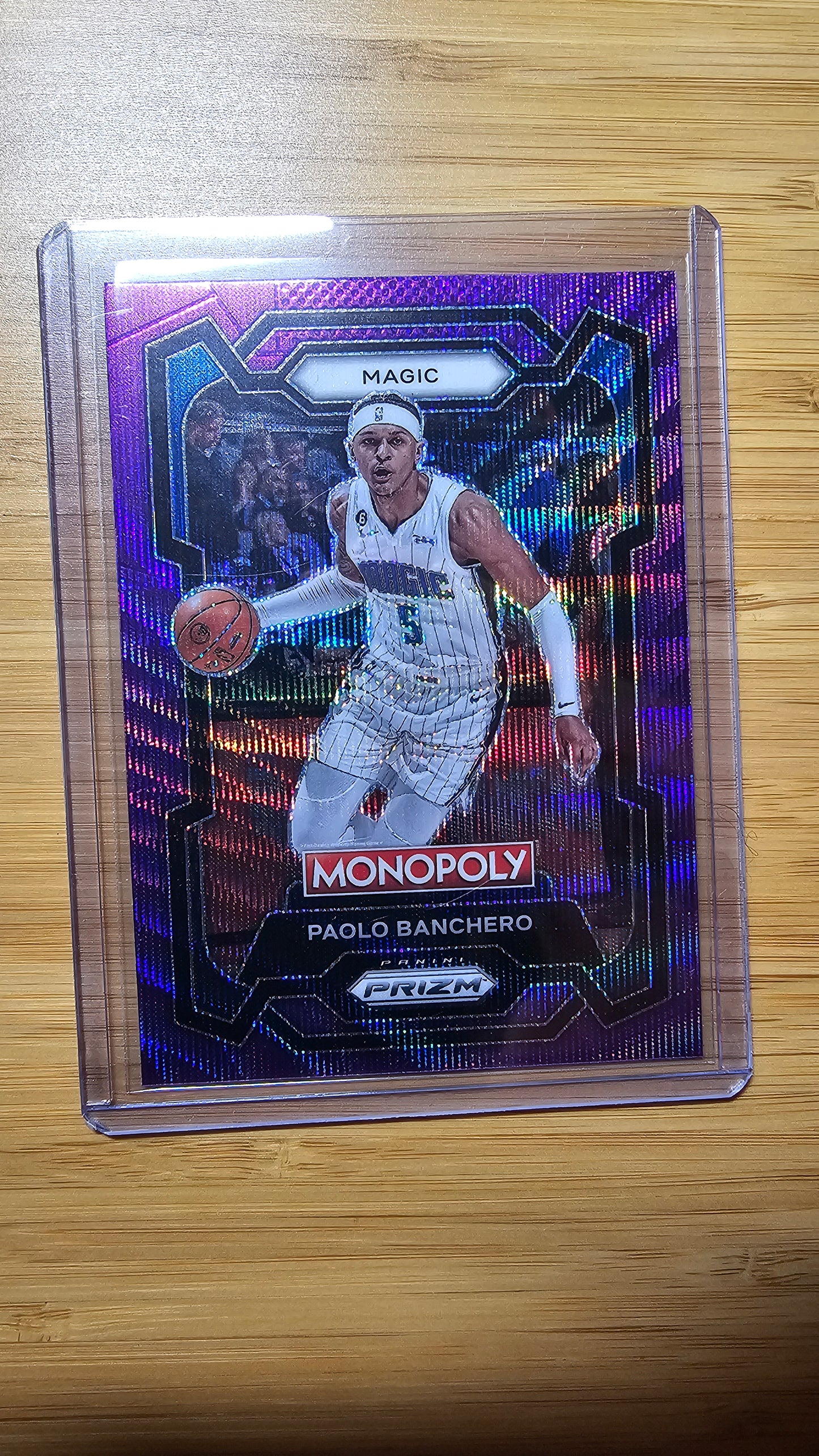 2023 Panini Prizm Monopoly Basketball Paolo Banchero -Purple Prizm ( Magic )
