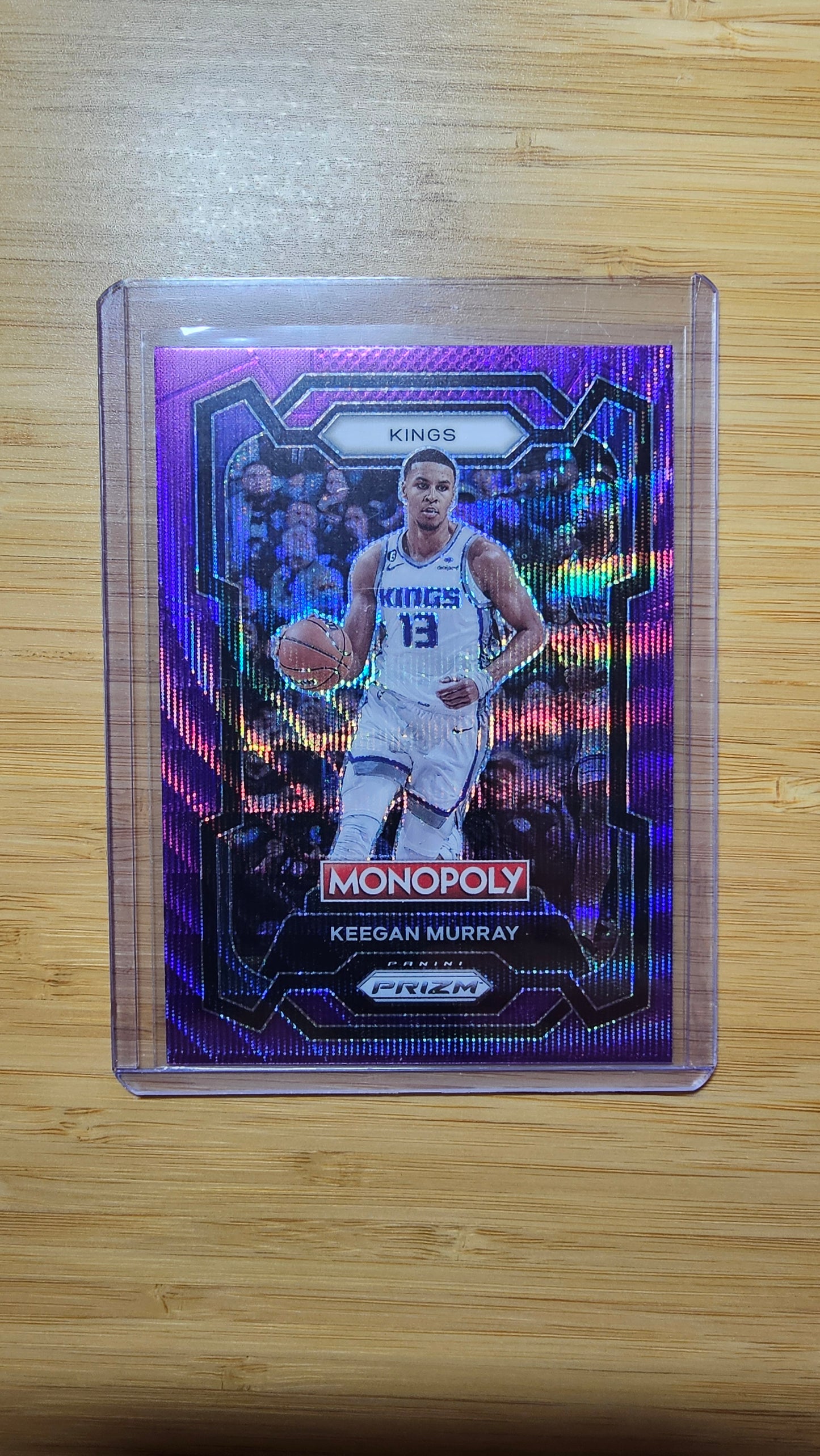2023 Panini Prizm Monopoly Basketball Keegan Murray- Purple Prizm - ( Kings )