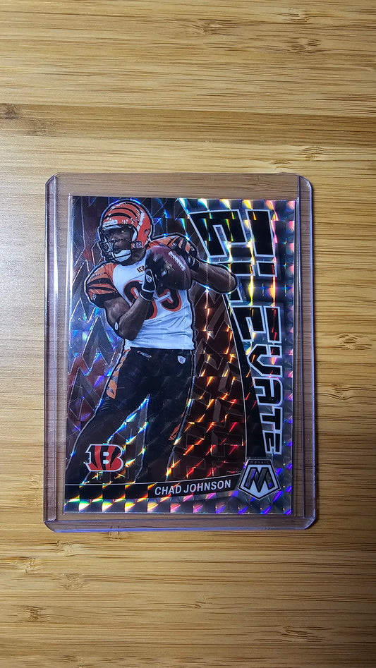 2023 NFL Panini Mosiac Chad Johnson - Elevate- Cincinnati Bengals