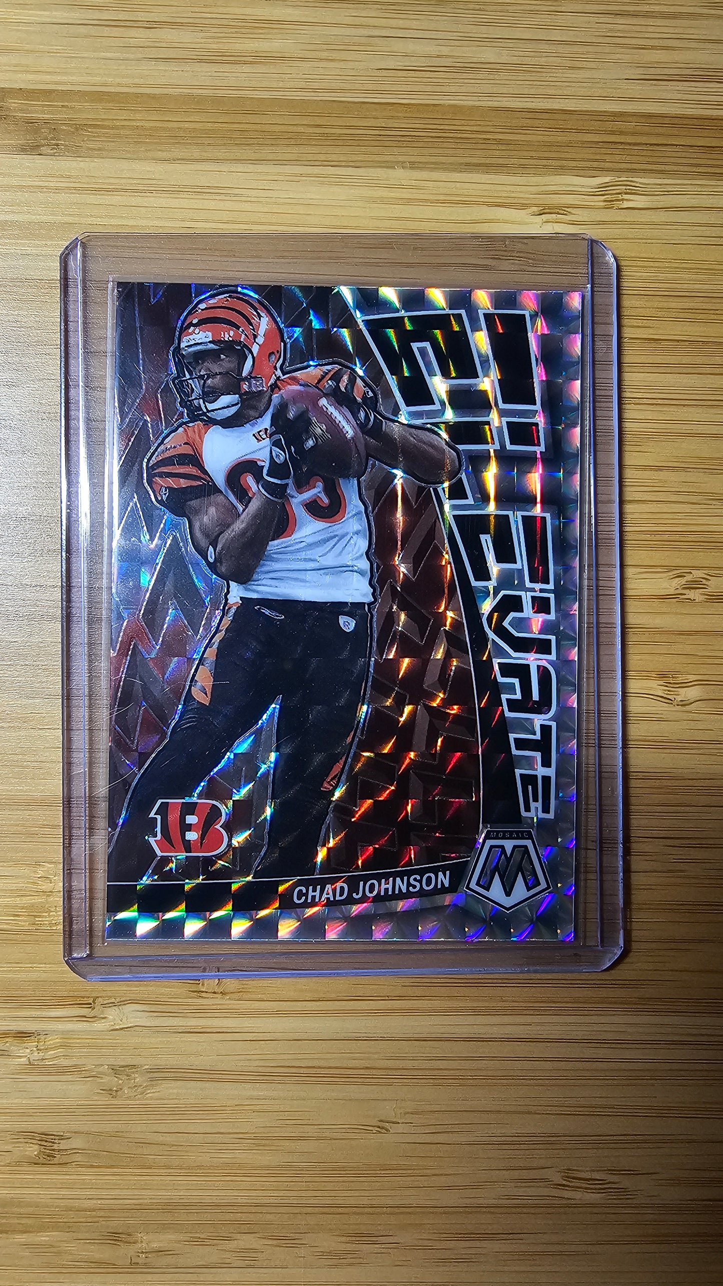 2023 NFL Panini Mosiac Chad Johnson - Elevate- Cincinnati Bengals