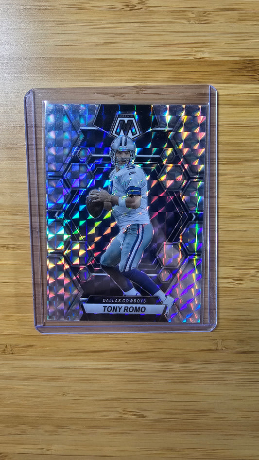 2023 NFL Panini Mosiac Tony Romo - Mosiac Silver - Dallas Cowboys