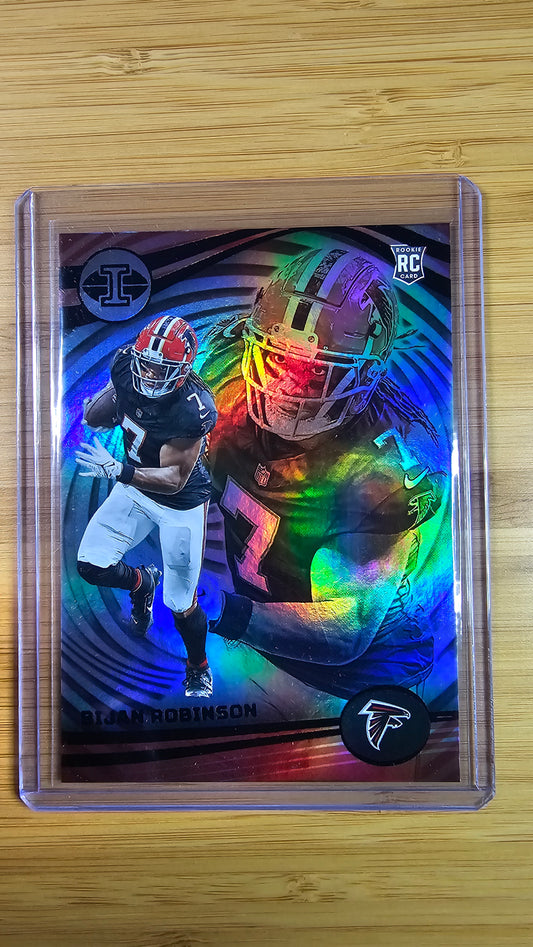 2023 Panini Illusions Football - Bijan Robinson - Base RC - Atlanta Falcons