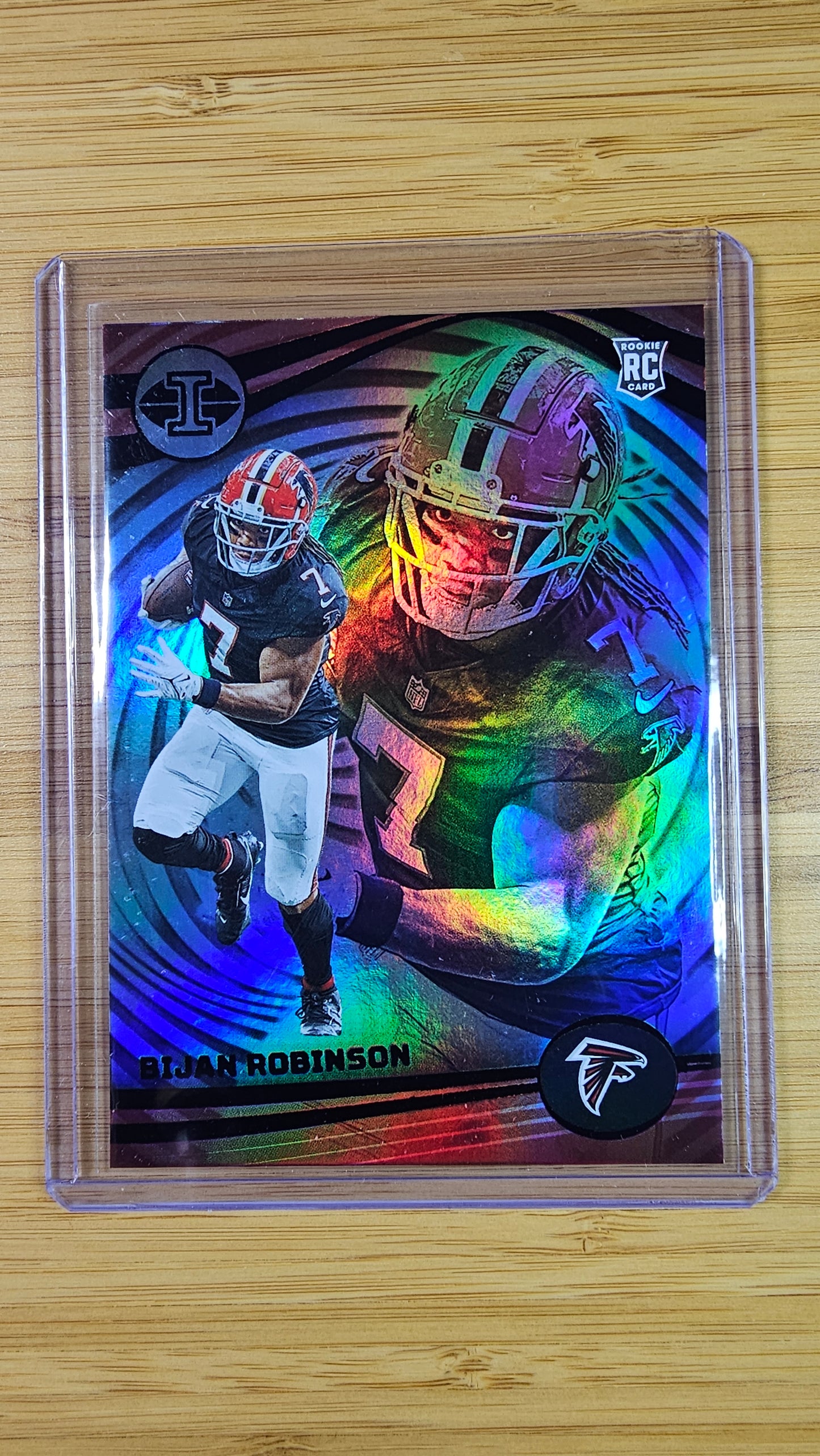 2023 Panini Illusions Football - Bijan Robinson - Base RC - Atlanta Falcons
