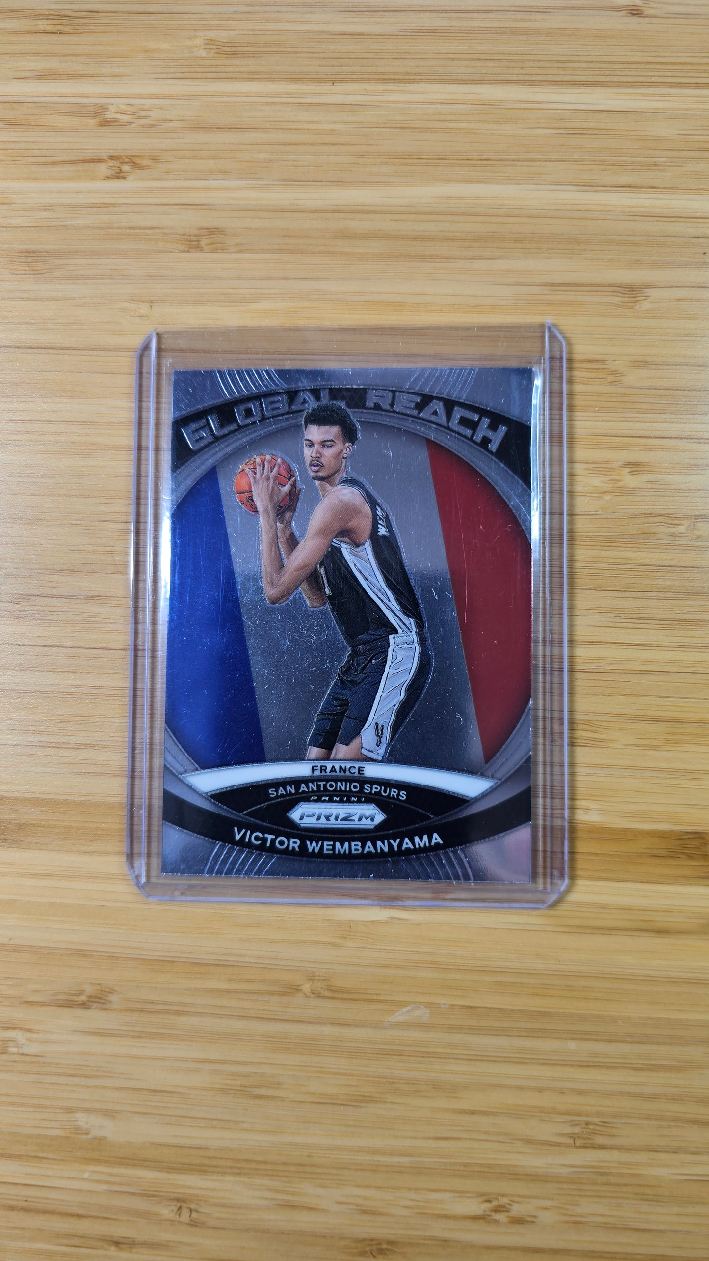 2023 Panini Prizm Basketball Victor Wembanyama- Global Reach Parallel - ( San Antonio Spurs )