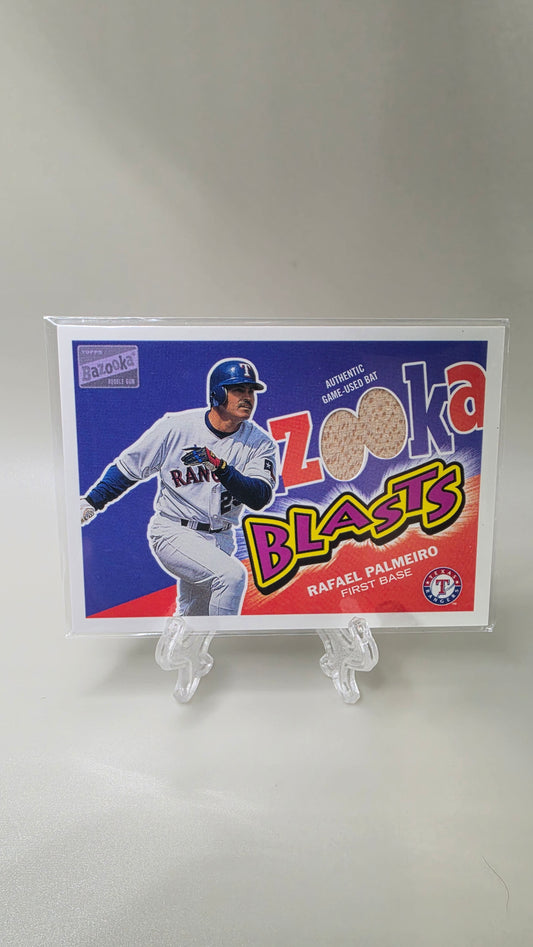2003 Topps Bazooka Rafael Palmeiro Zooka Blasts Relic #BB-RP