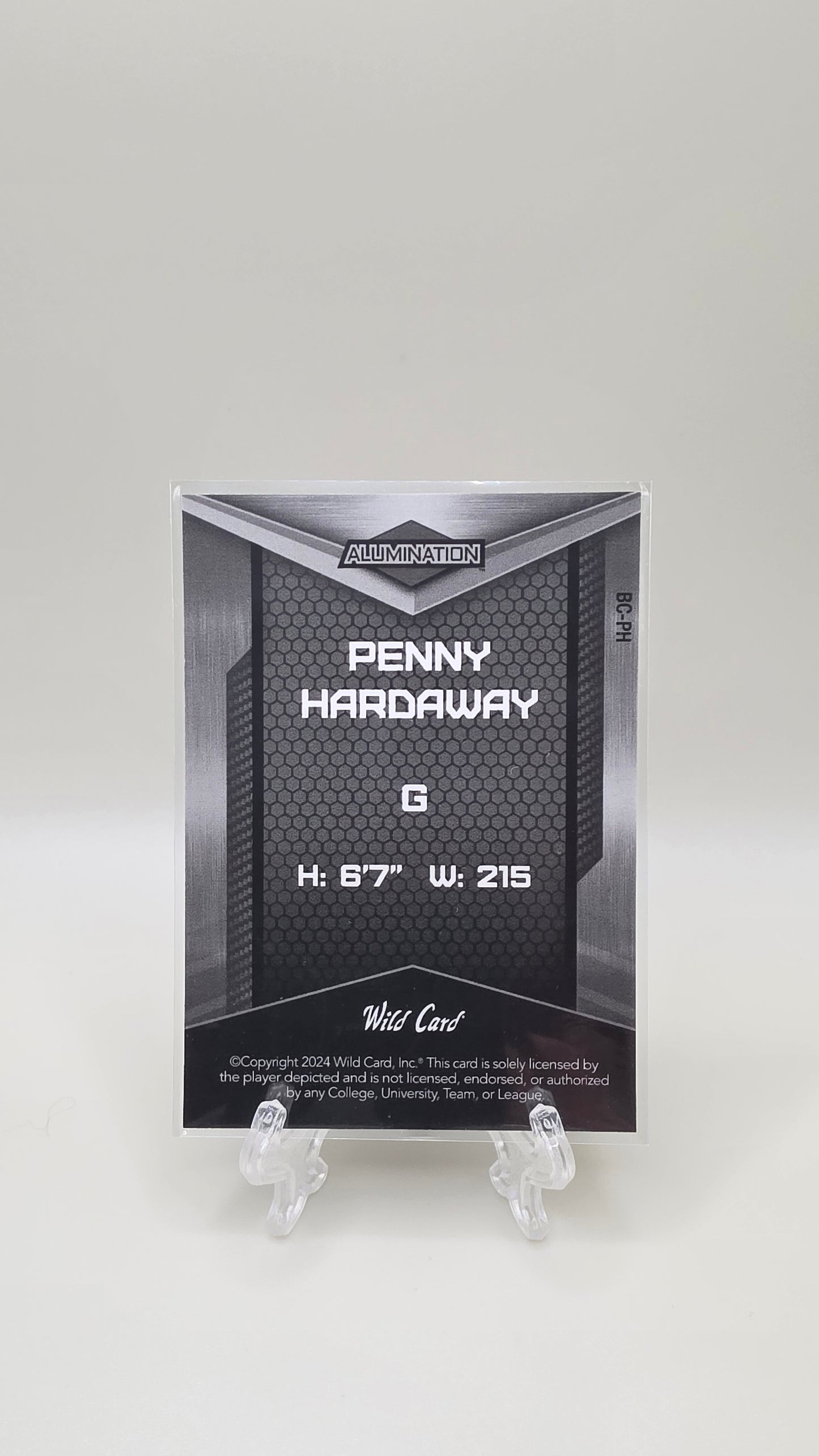 2024 Wild Card Alumination Penny Hardaway #/50 Card # BC-PH