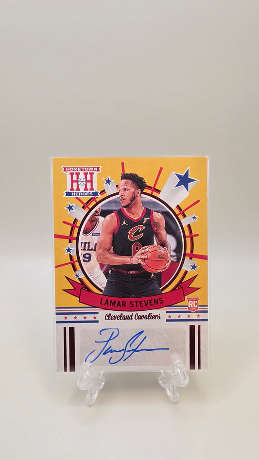 2020-21 Chronicles Hometown Heroes Lamar Stevens RC Auto #HH-LMS