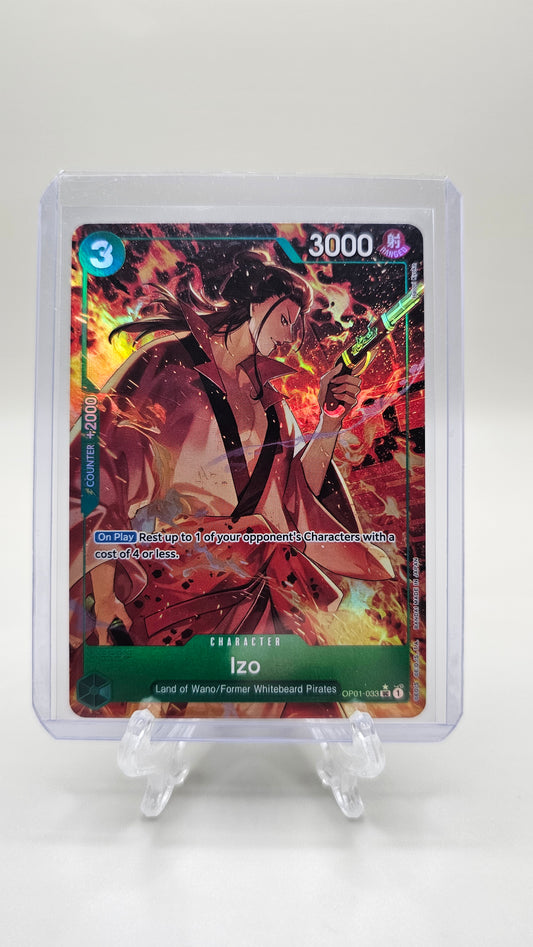 Izo OP01-033 UC Alt Art One Piece TCG (Romance Dawn set)