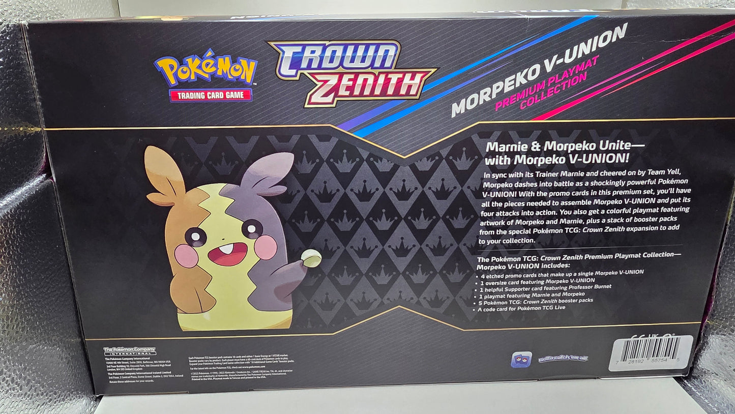 Crown Zenith Morpeko V Union Premium Treasure Collection Box Set