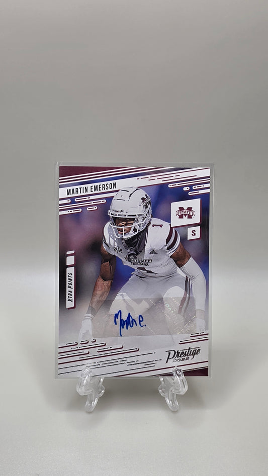 2022 Chronicles Prestige Martin Emerson Xtra Points Auto #PX-MEM