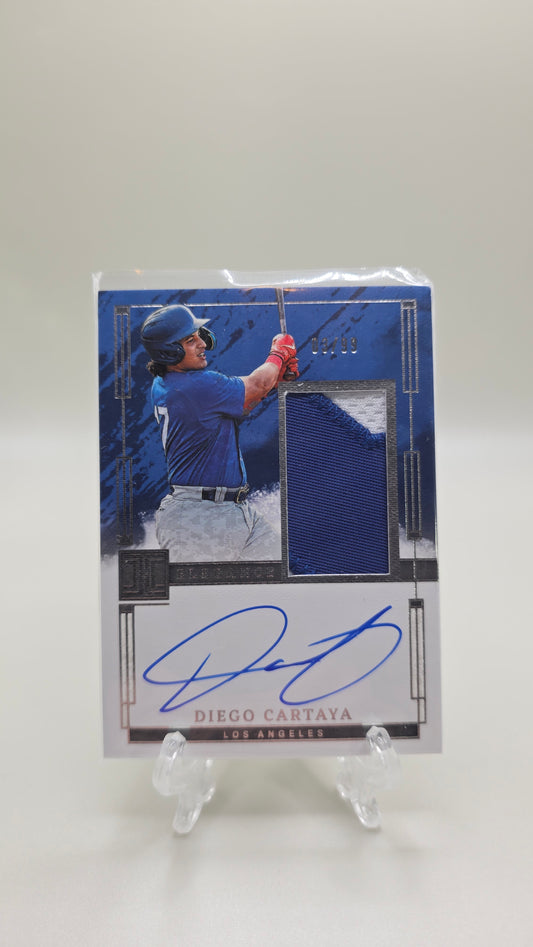 2024 Impeccable Elegance Diego Cartaya Patch Auto #/99 Card #EPJ-DC