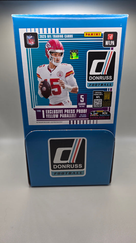 2025 NFL Panini DonRuss Gravity Feed Box 48 Packs (DOWNTOWNS!!)