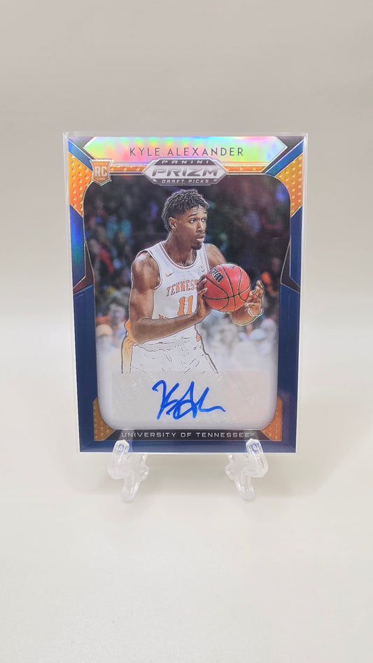 2019 Panini Prizm Draft Picks Kyle Alexander Auto Card #35