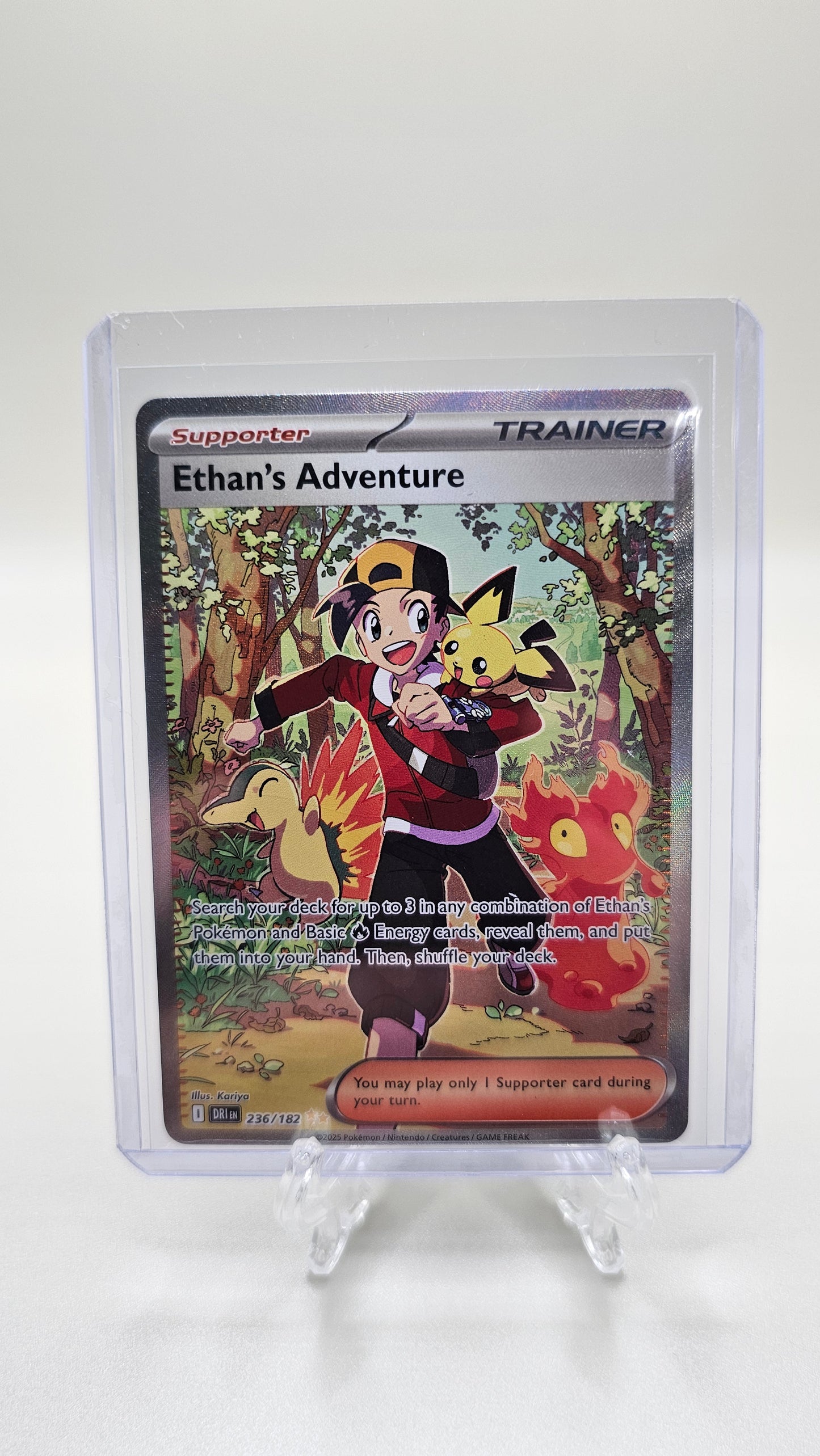 Ethan’s Adventure – 236/182 – SV10: Destined Rivals (Holo) SIR