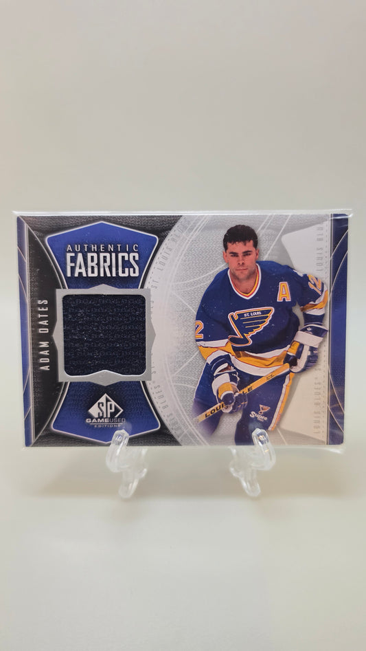 2010 Upper Deck Adam Oates Authentic Fabrics Card #AF-AD