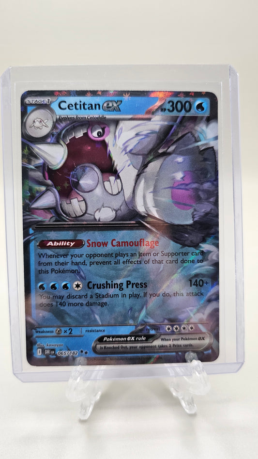Cetitan ex – 065/182 – SV10: Destined Rivals (Double Rare Holo)