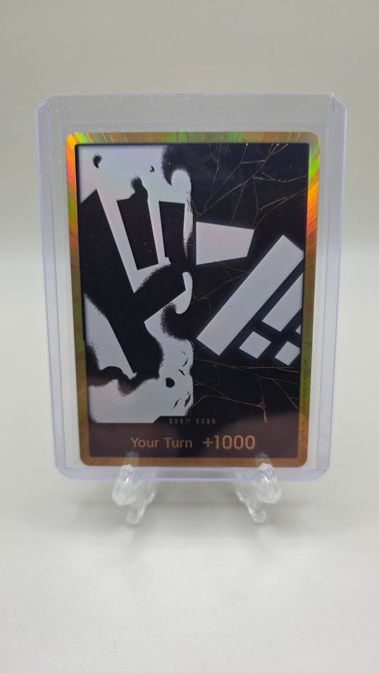 Gold DON!! (Teach) PRB02 One Piece TCG (The Best Vol 2 Set ) English