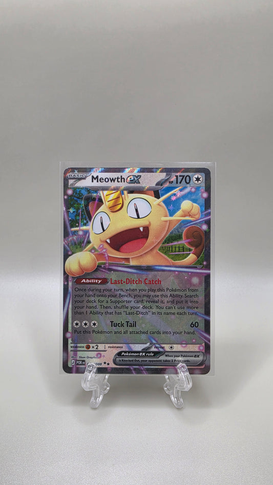 Pokémon TCG Meowth EX 062/088 Perfect Order English