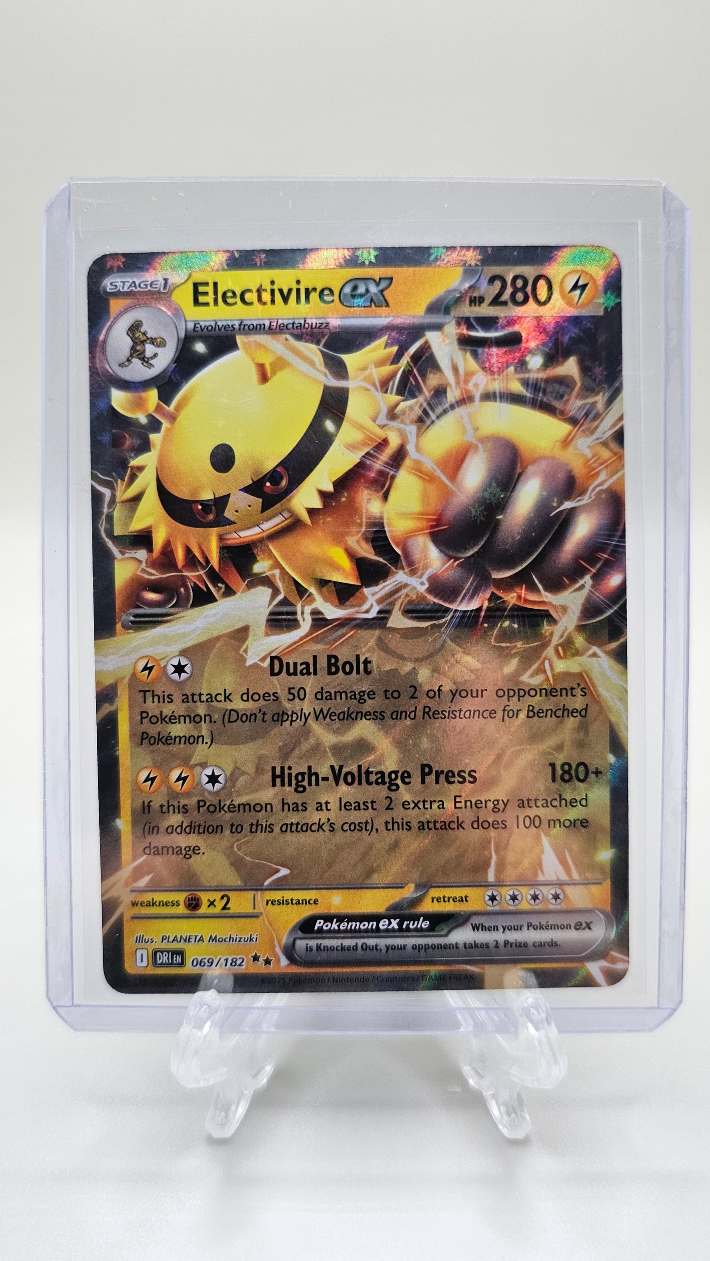 Electivire ex – 069/182 – SV10: Destined Rivals (Double Rare Holo)
