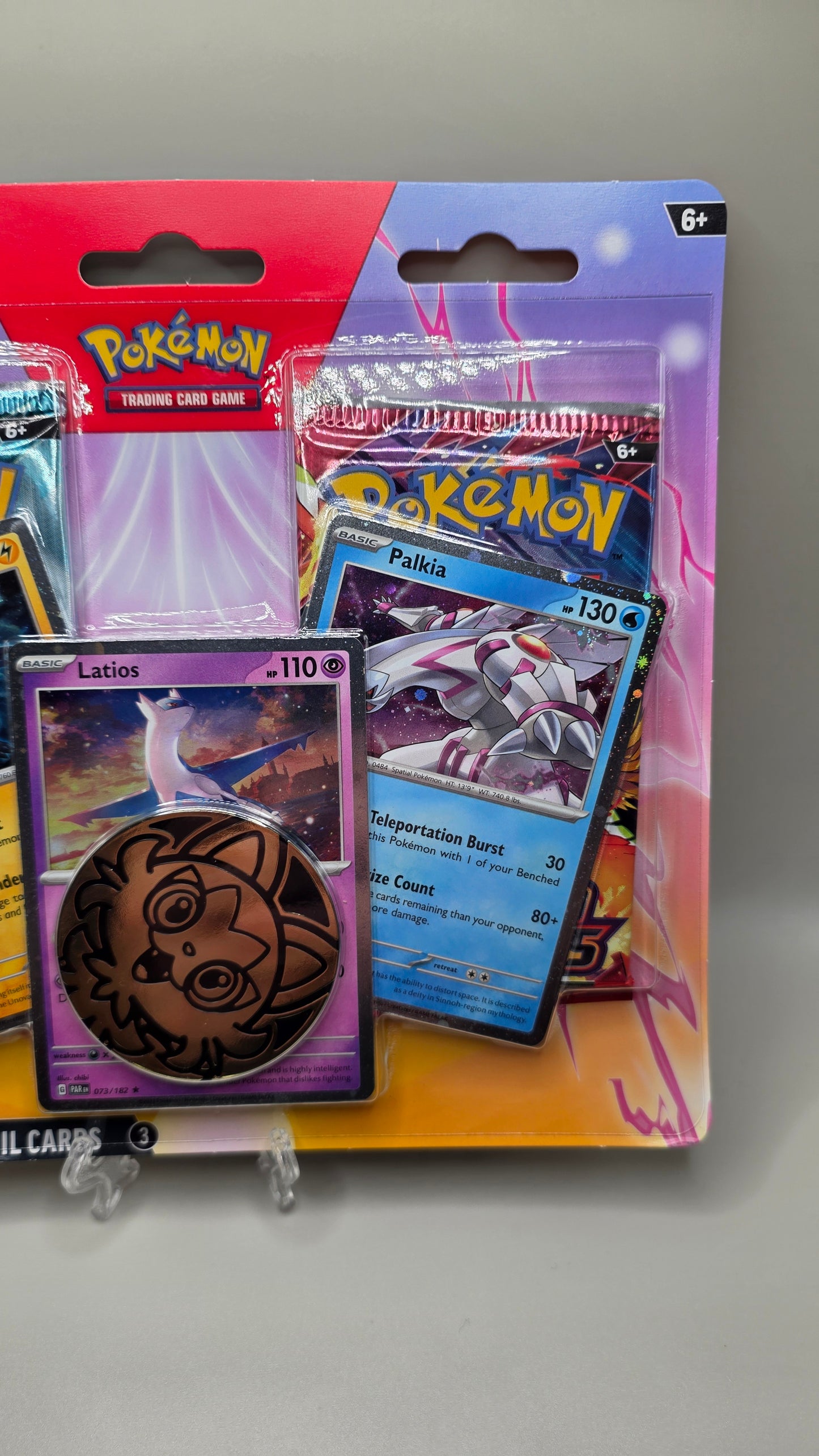 Pokémon TCG Zekrom Latios & Palkia Blister Promo Pack