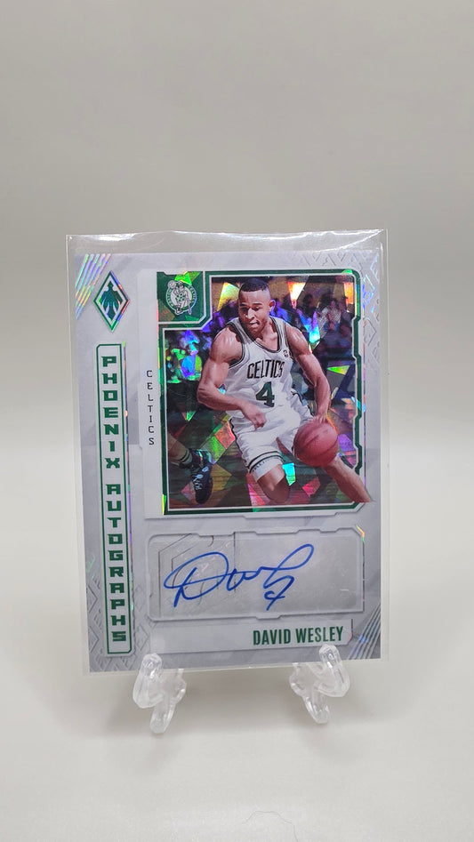 2023-24 Panini Phoenix Autographs David Wesley #/49 Card #PA-DWE
