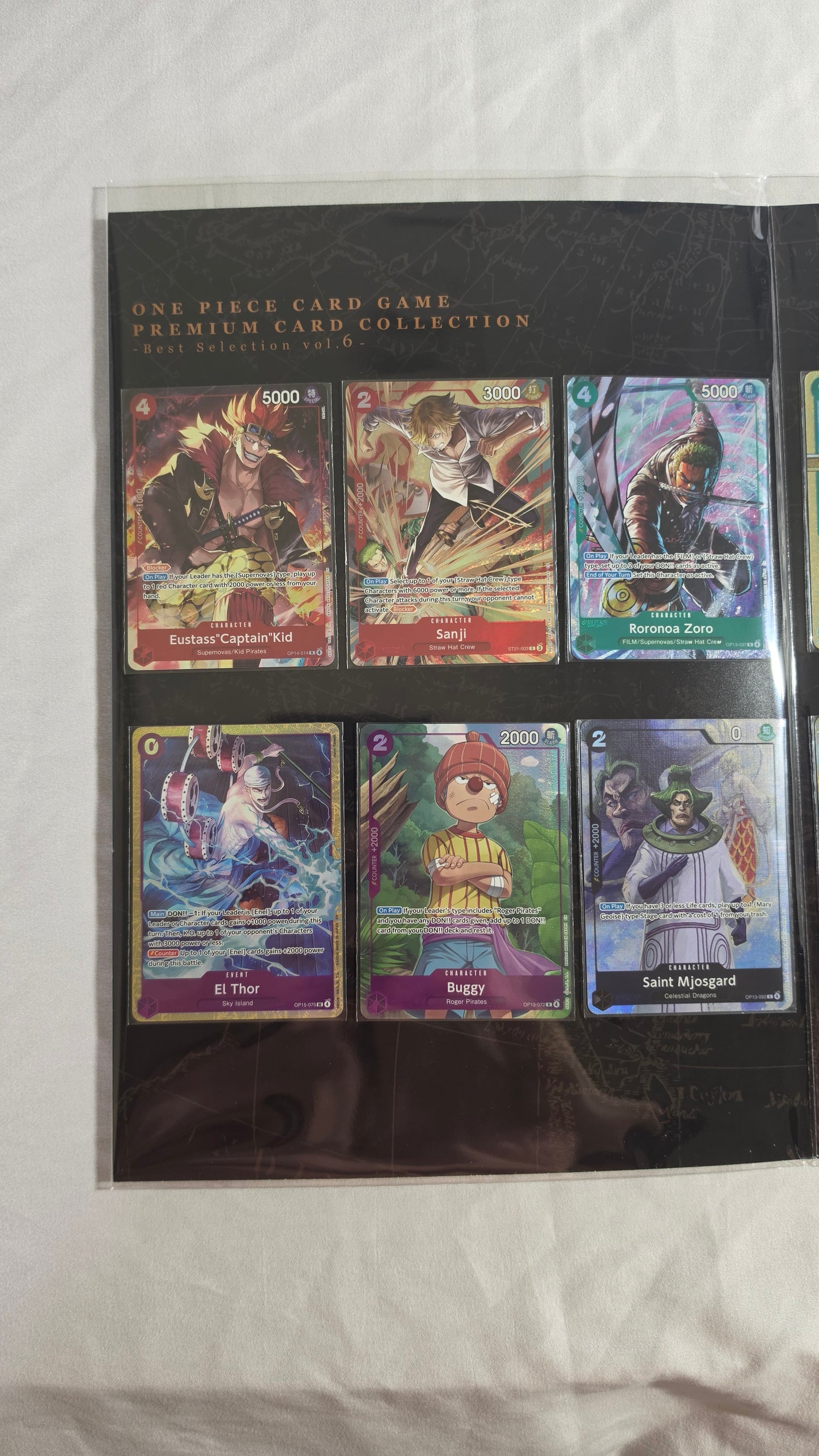 One Piece TCG Premium Card Collection Best Selection Vol.6 Sealed New English
