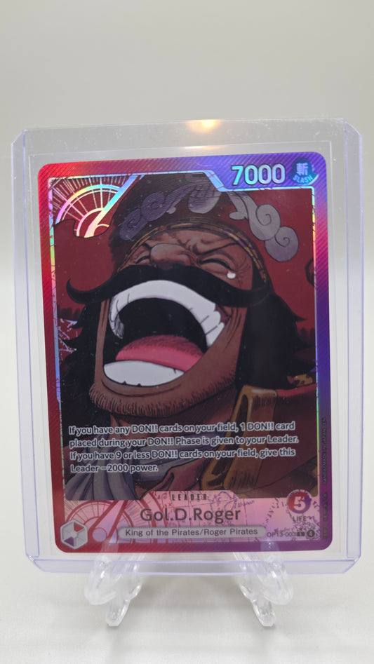 Gol.D.Roger OP13-003 Lβ Alt Art One Piece TCG (Carrying on his Will set) English