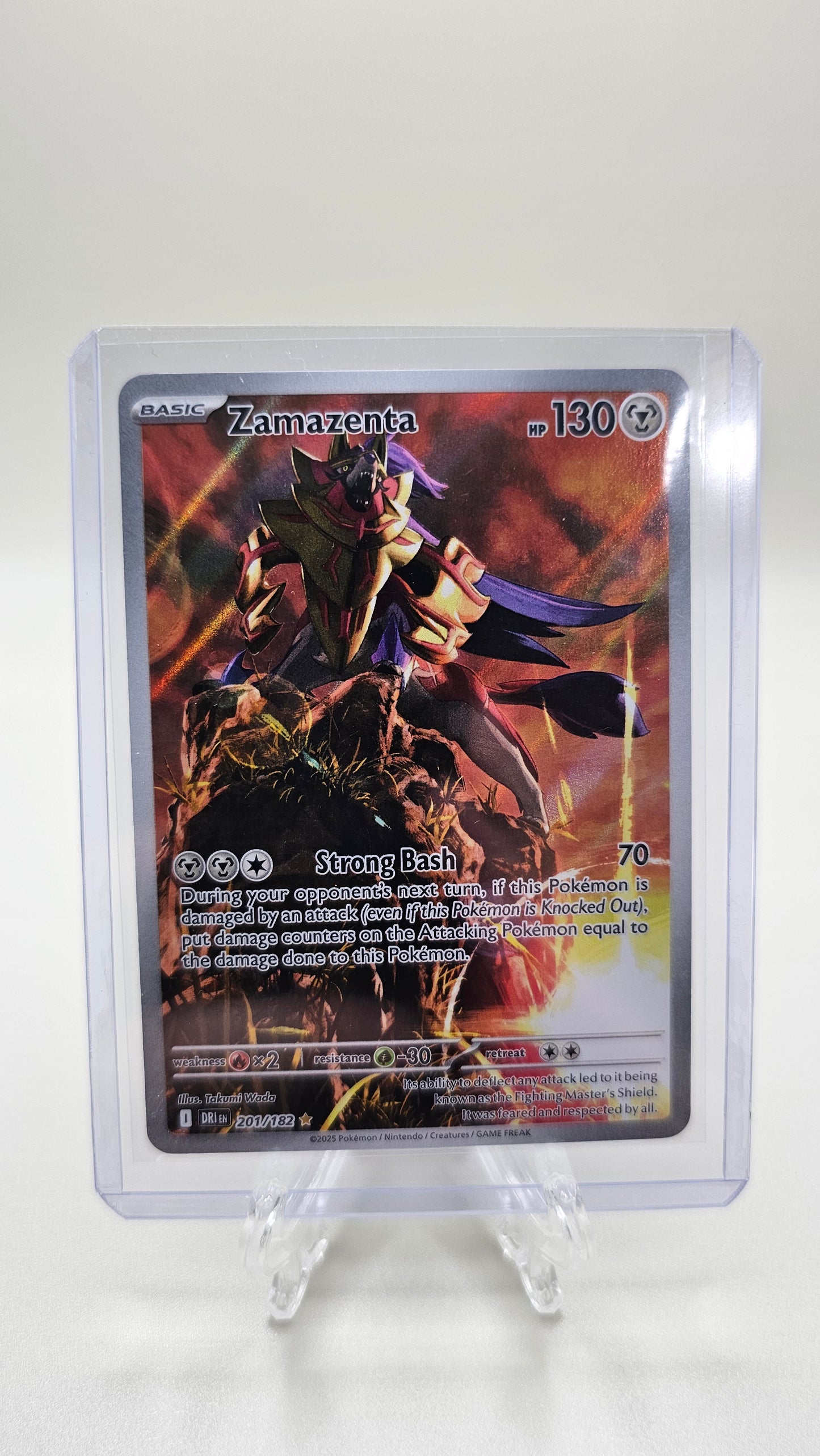 Zamazenta 201/182 Sv10: Destined Rivals Holo IR