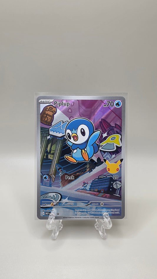 Pokémon TCG Piplup First Partner Illustration Series 1 Card
