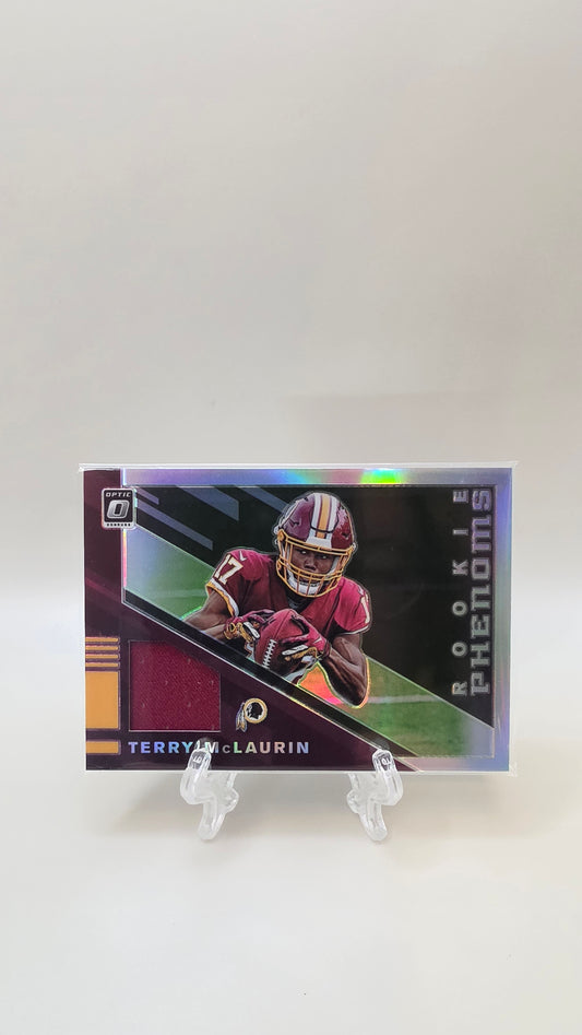 2019 Optic Donruss Terry McLaurin Rookie Phenoms Silver Prizm #RP29
