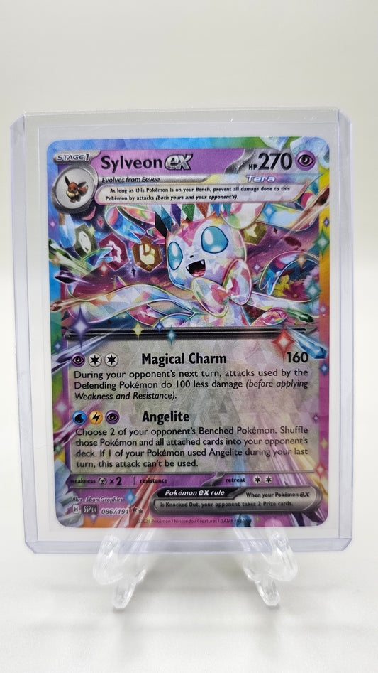 Sylveon ex – 086/191 – SV08: Surging Sparks (Double Rare Holo)