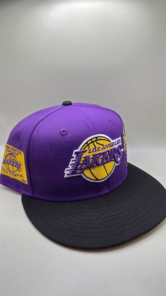 Los Angeles Lakers 2 Tone New Era Exclusive Fitted Hat