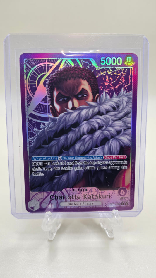 Charlotte Katakuri OP11-062 L⭐ Alt Art One Piece TCG (A Fist of Divine Speed Set) English