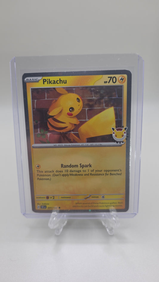 Pikachu 051/162 Pokemon Day (Temporal Forces Set) English