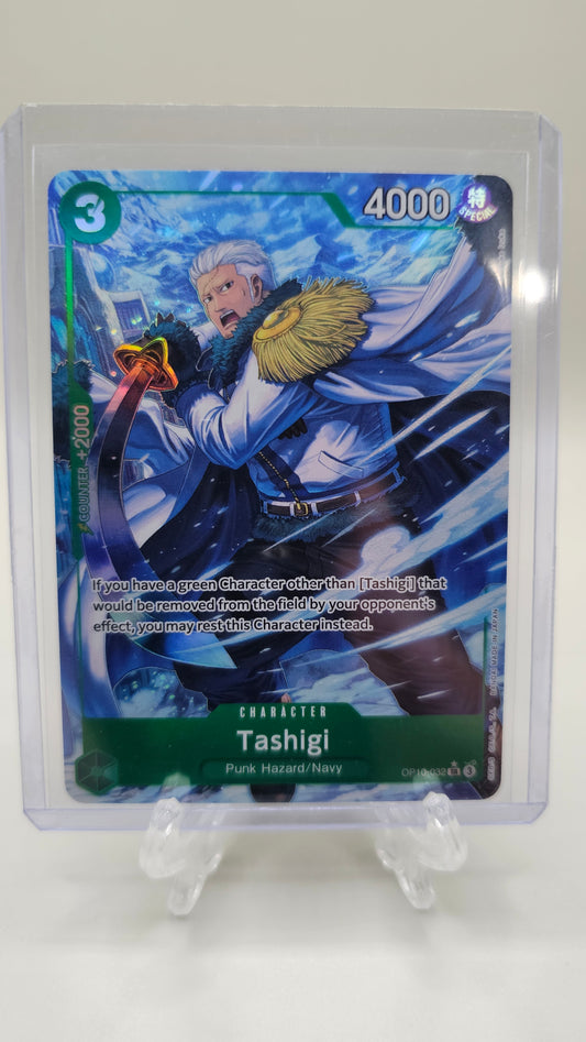 Tashigi OP10-032 SR⭐ Alt Art One Piece TCG (Royal Blood set) English