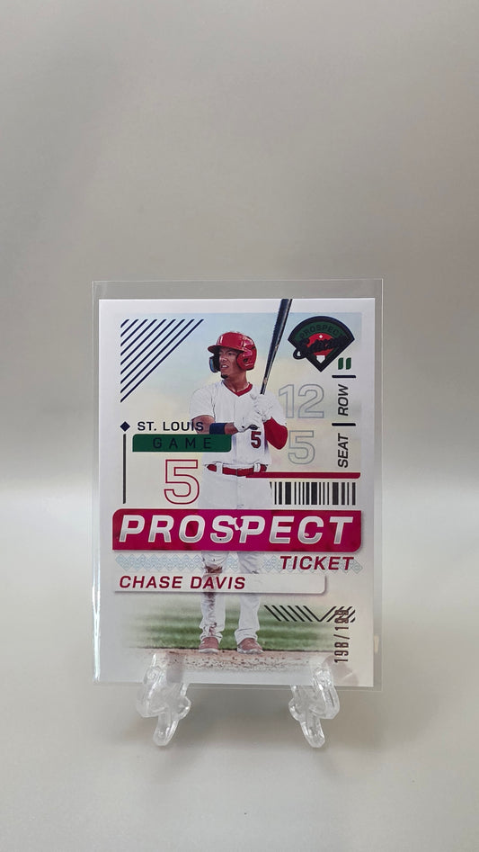 2024 Prospect Edition Chase Davis Prospect Ticket /199 #4