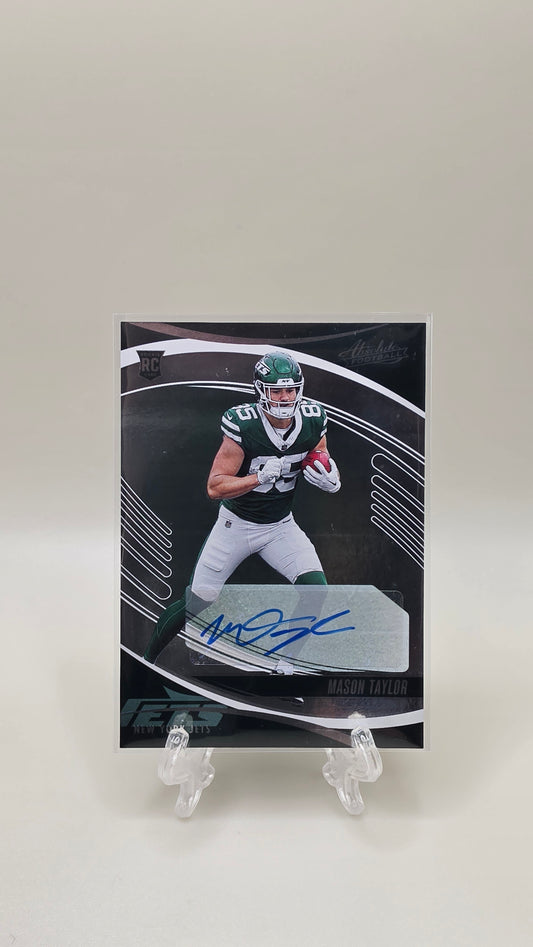 2025 Absolute Football Mason Taylor Rookie Auto #157