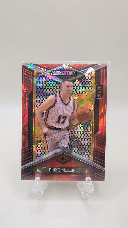2024 Wild Card Alumination Chris Mullin Orange #/20 Card # BC-CM