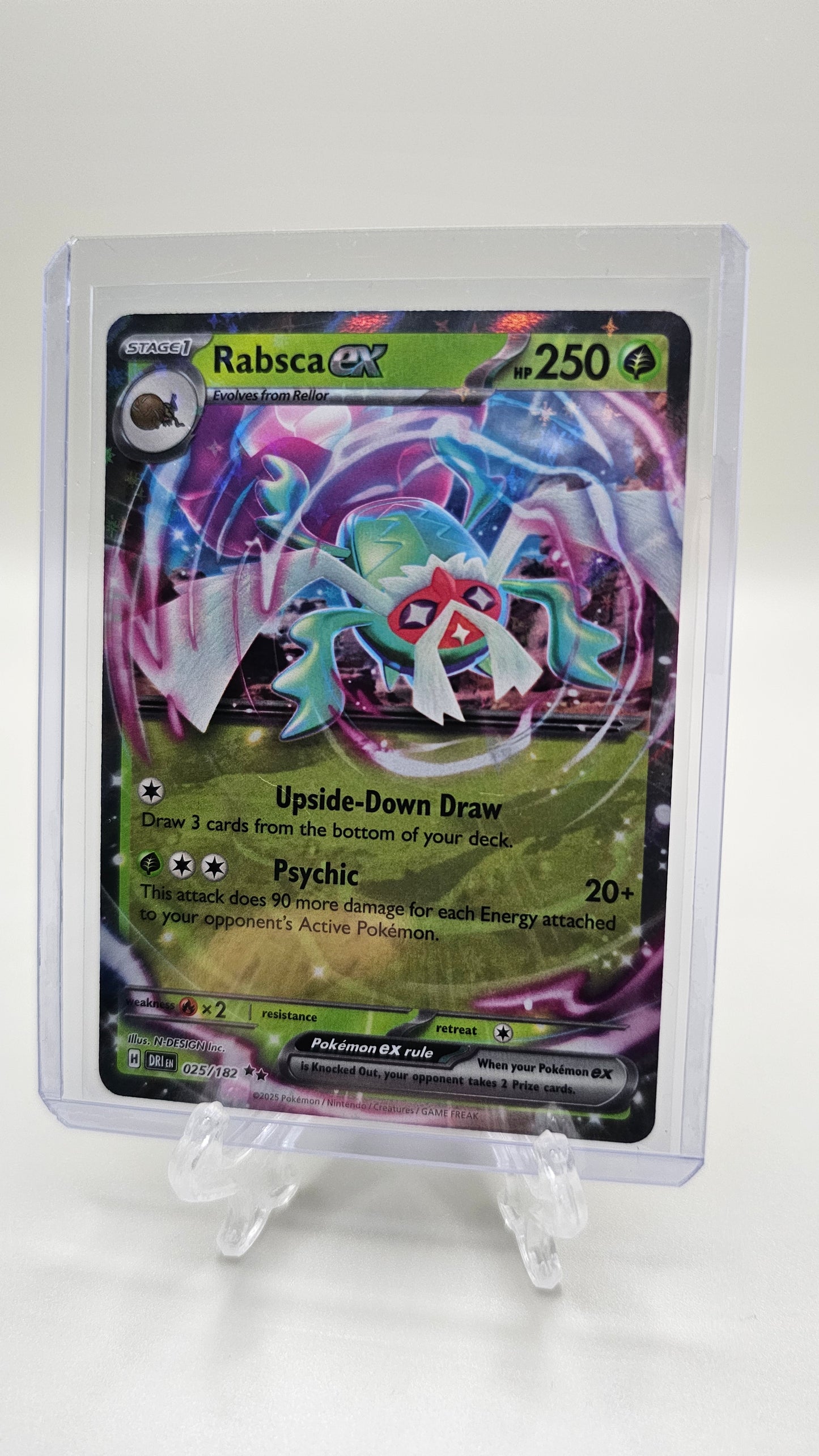 Rabsca ex – 025/182 – SV10: Destined Rivals (Double Rare Holo)