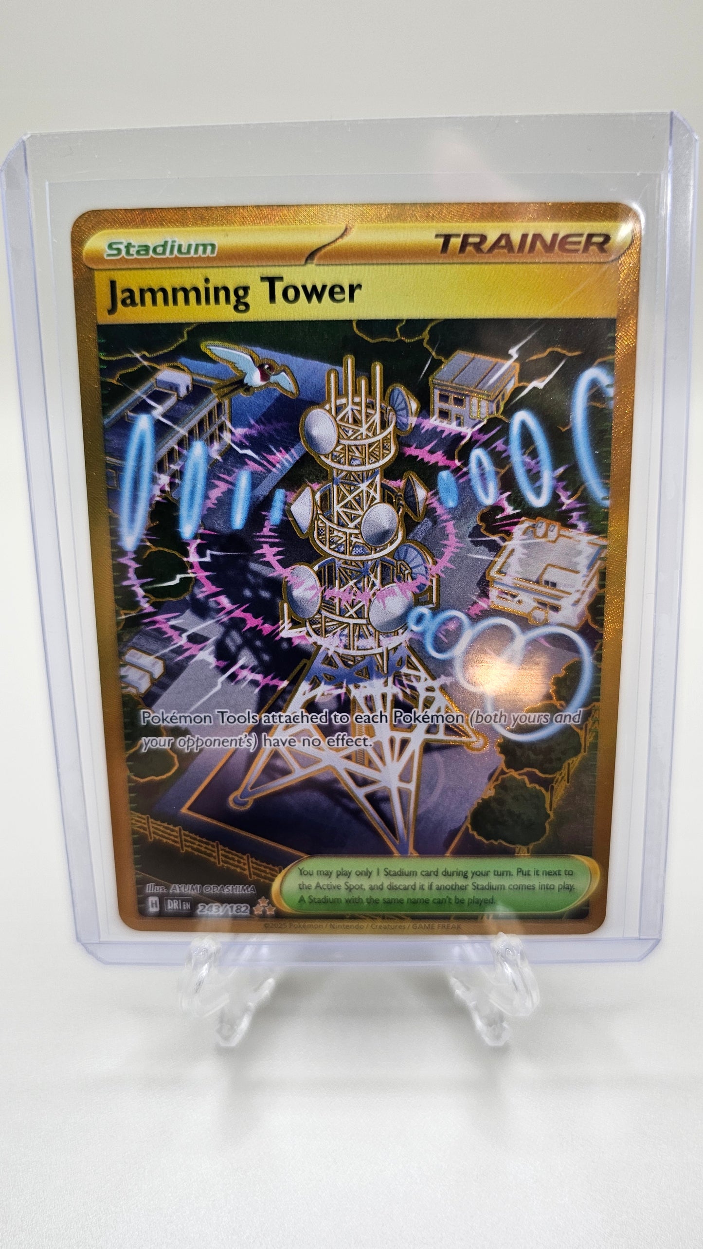 Jamming Tower – 243/182 – SV10: Destined Rivals (Holo) Hyper Rare