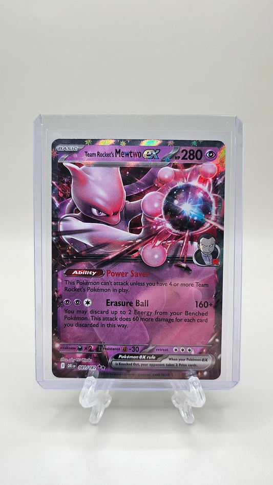 Team Rocket’s Mewtwo ex – 081/182 – SV10: Destined Rivals (Double Rare Holo)