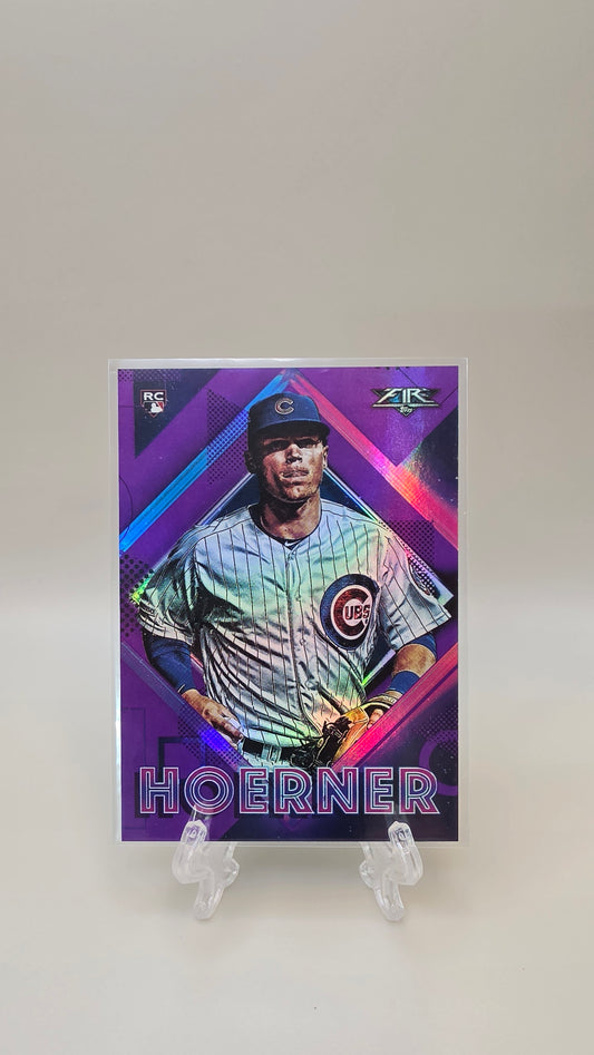 2020 Topps Fire Nico Hoerner Purple /99 #3
