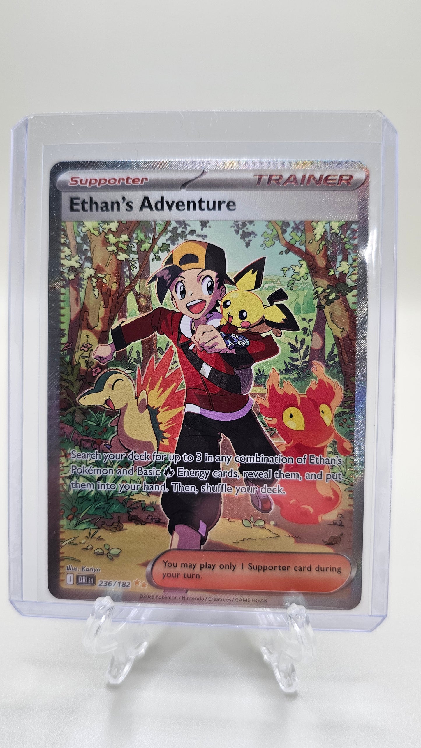 Ethan’s Adventure – 236/182 – SV10: Destined Rivals (Holo) SIR